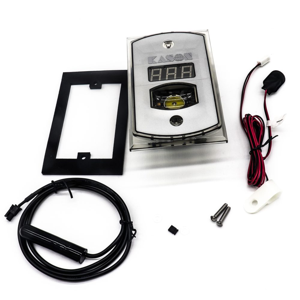 KASON 1967A3 DUAL TEMPERATURE DISPLAY AND SWITCH WITH HARDWARE KIT