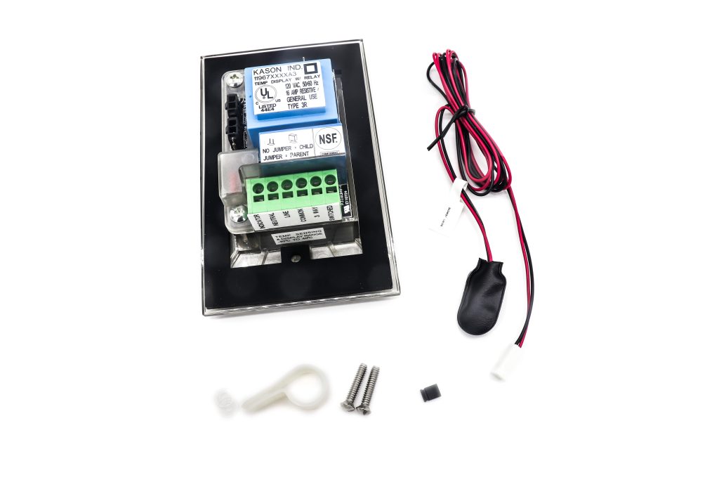 KASON 1967A3 DUAL TEMPERATURE DISPLAY AND SWITCH WITH HARDWARE KIT