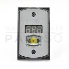 Kason 1967-3 Dual Digital Temperature Display Thermometer with Touch Light Switch
