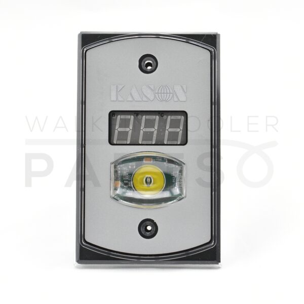 Kason 1967-3 Dual Digital Temperature Display Thermometer with Touch Light Switch