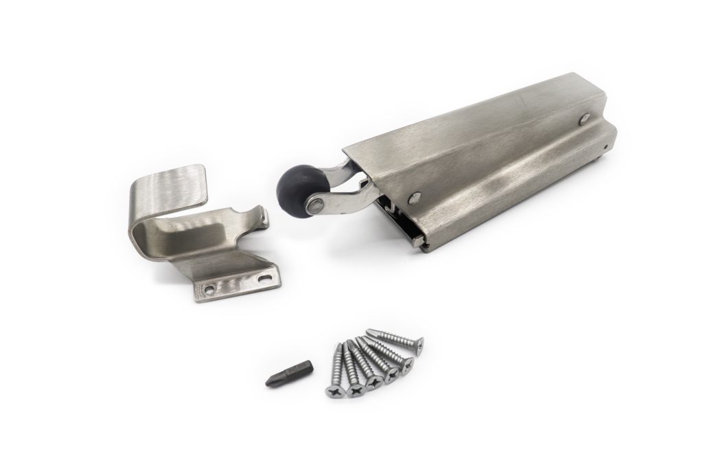 COMPONENT HARDWARE/KEIL W94 SATIN STAINLESS STEEL CONCEALED MOUNT