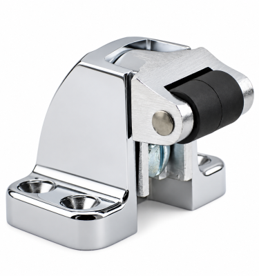 KASON 0056 POLISHED CHROME ROLLING STRIKE -1/8 TO 1/4 (FLUSH) OFFSET
