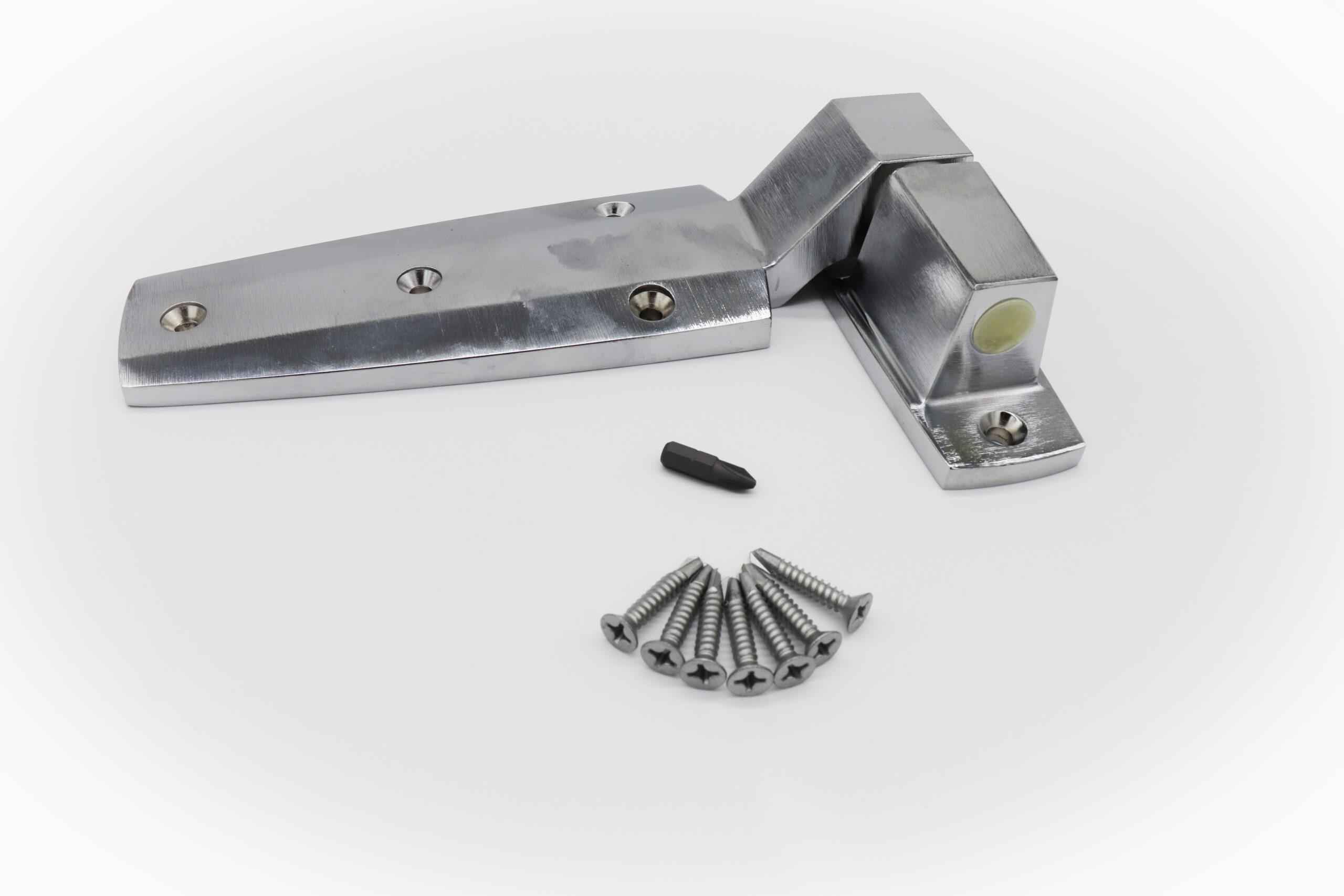 COMPONENT HARDWARE W60 SATIN CHROME REVERSIBLE LIFT OFF HINGE, 1 CT