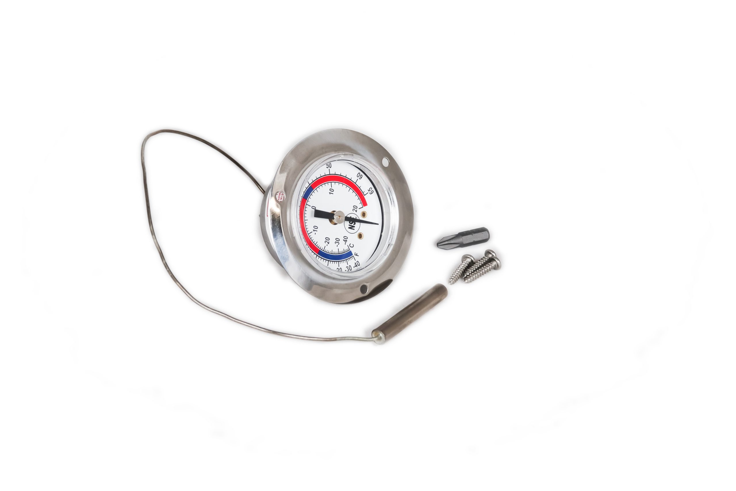 Nor-Lake® 653 Dial Thermometer for Walk-In Cooler or Freezer