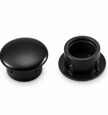 BLACK CAM HOLE PLUGS, 1/2", 100 CT