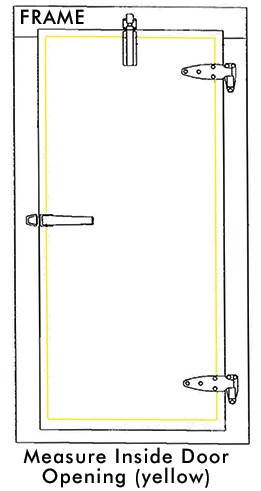 DOOR HEATER WIRE - Self Regulating - 226 In.- (US Cooler Standard Door Size 34x76)