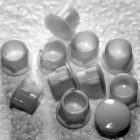 CAM PLUGS 3/8in - White - Quantity of 100