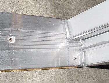 DOOR THRESHOLD - 72in Length - Aluminum