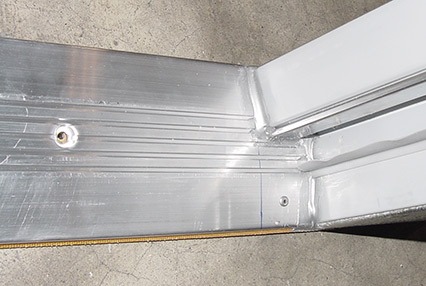 DOOR THRESHOLD - 72in Length - Aluminum